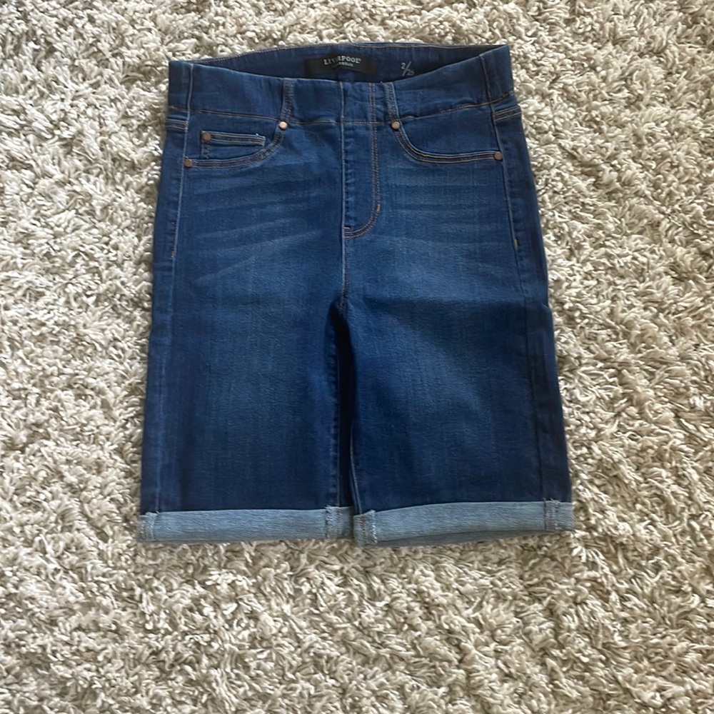 Liverpool Los Angeles jean shorts